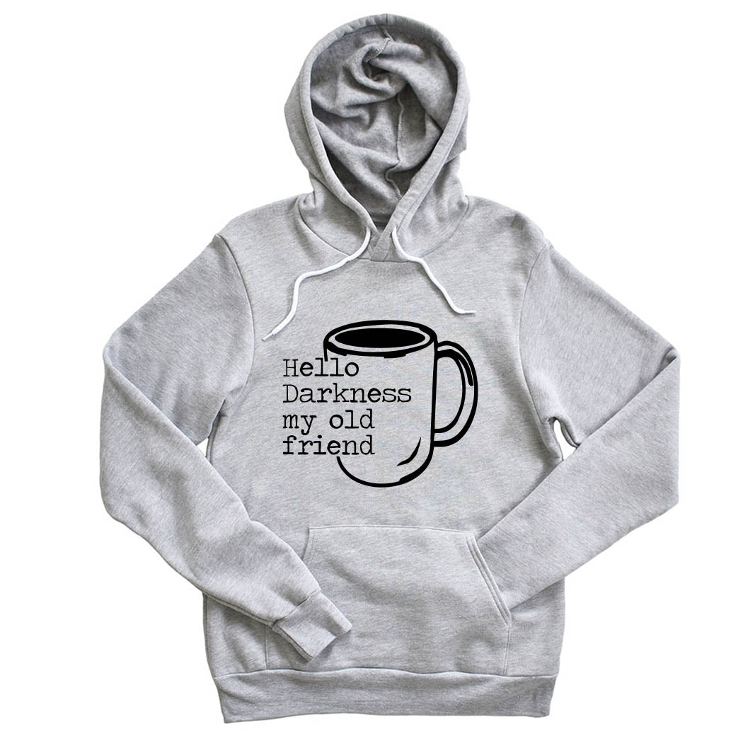 Hello Darkness, My Old Friend ~ Sponge Fleece Hoodie ~ humanKIND