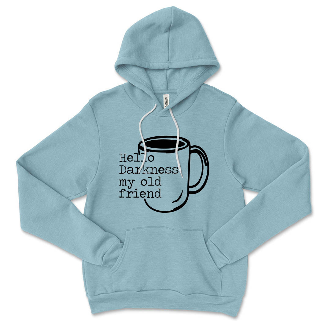 Hello Darkness, My Old Friend ~ Sponge Fleece Hoodie ~ humanKIND