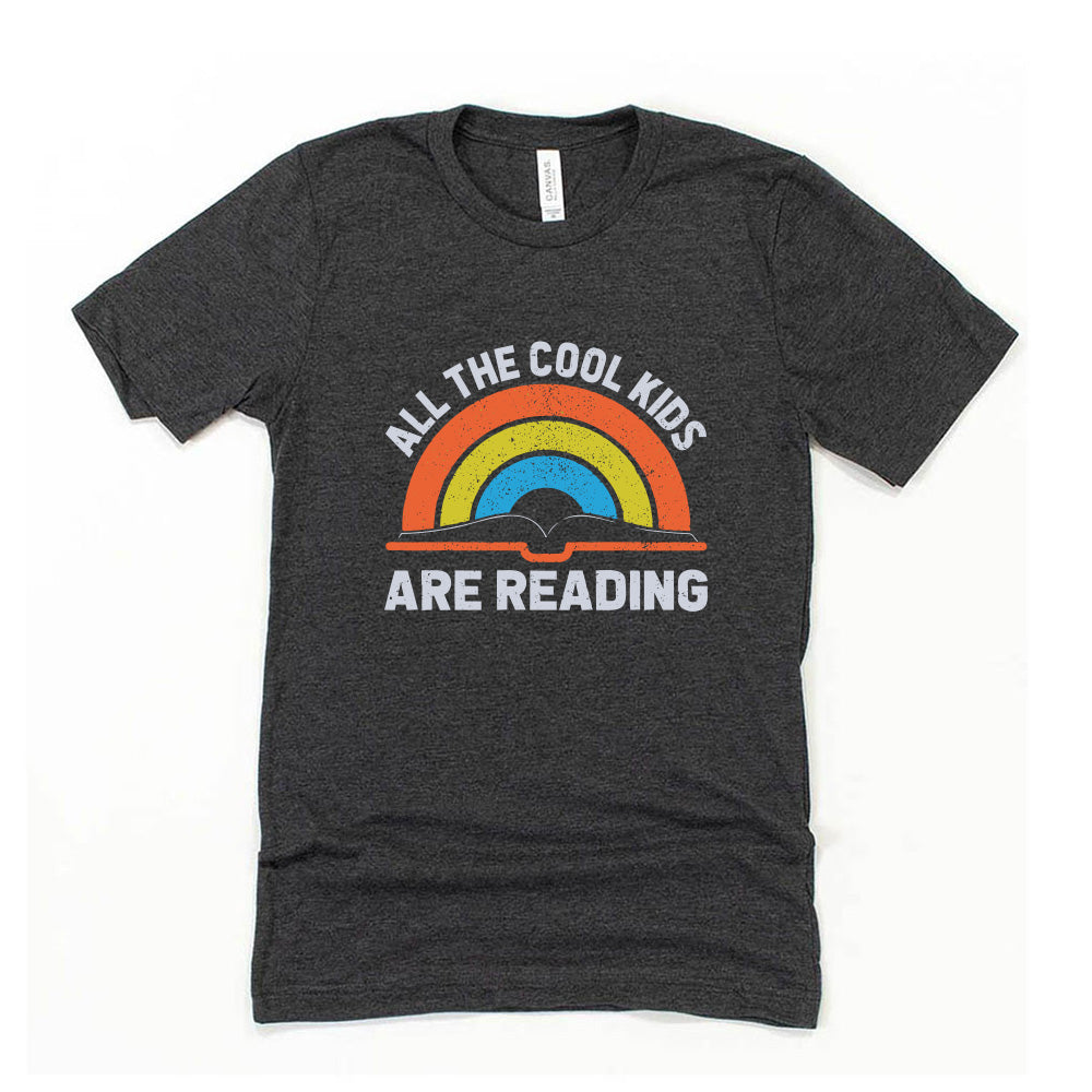 All The Cool Kids Are Reading ~ Unisex T-Shirt-jersey