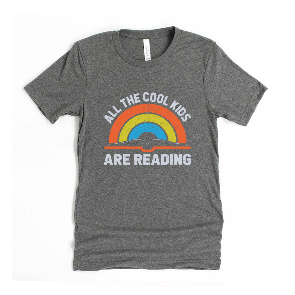 All The Cool Kids Are Reading ~ Unisex T-Shirt-jersey