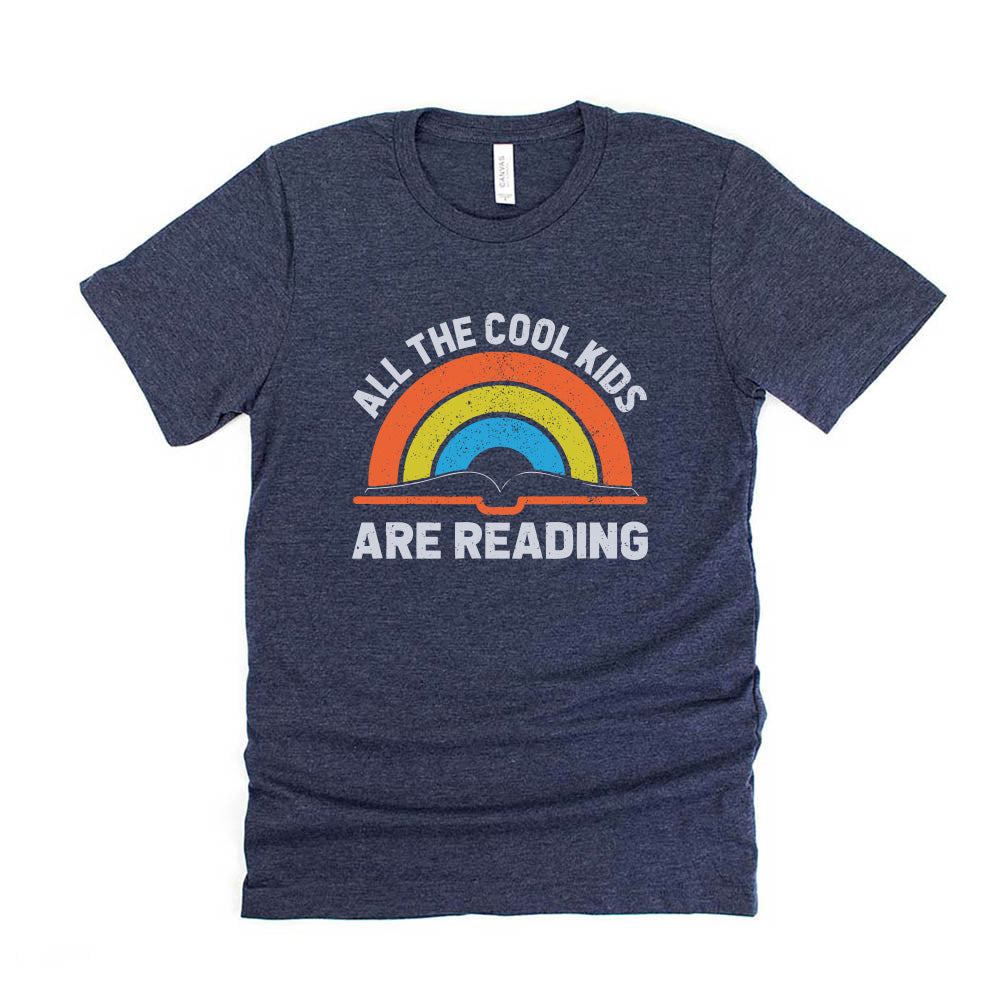 All The Cool Kids Are Reading ~ Unisex T-Shirt-jersey