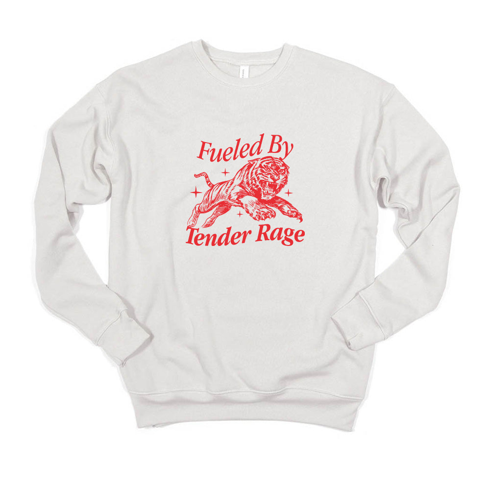 Fueled By Tender Rage ~ Drop Shoulder Sweatshirt ~humanKIND