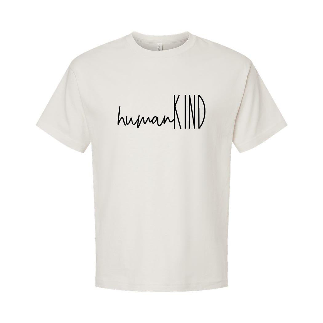 humanKIND Logo ~ Youth Heavyweight Cotton T-Shirt ~ humanKIND