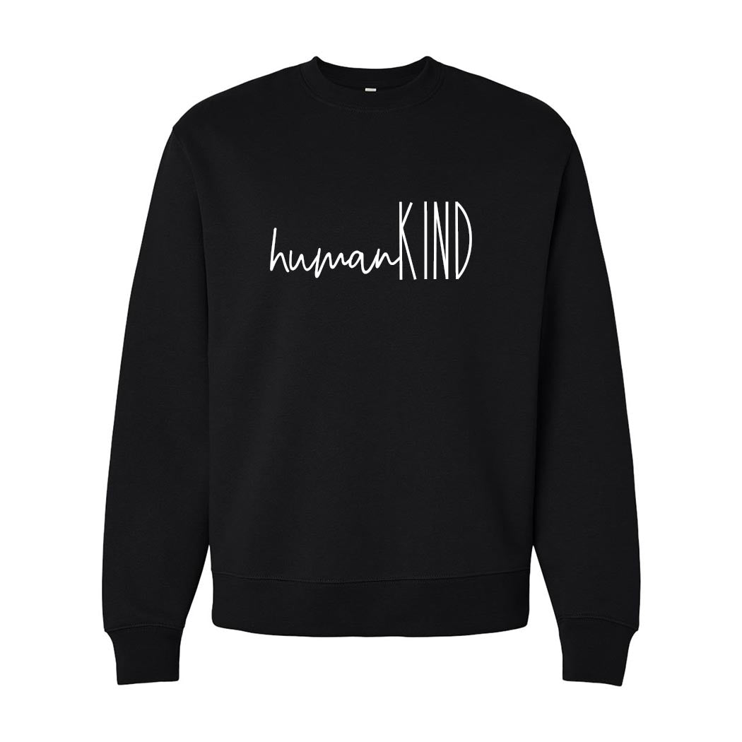 humanKIND Logo ~ Heavyweight Crewneck Sweatshirt ~ humanKIND