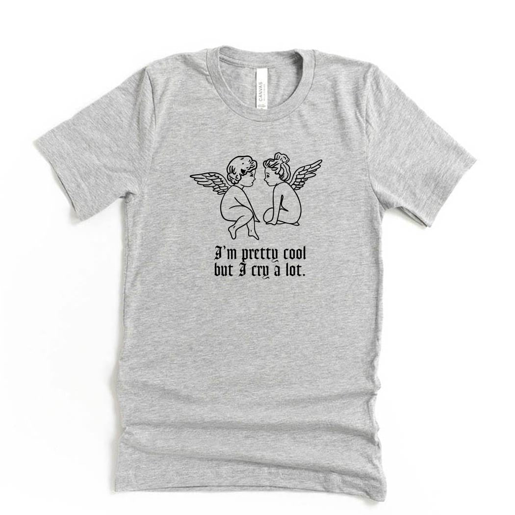 I'm Pretty Cool But I Cry A Lot ~ Youth Jersey T-Shirt ~ humanKIND