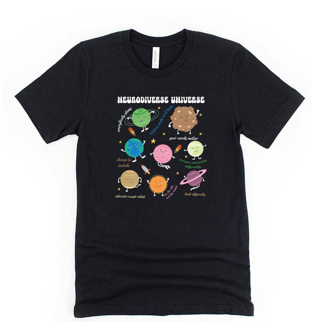 Neurodiverse Universe ~ Youth Jersey T-Shirt ~ humanKIND