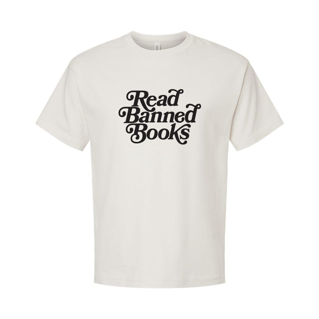 Read Banned Books ~ Heavyweight Cotton T-Shirt ~ humanKIND