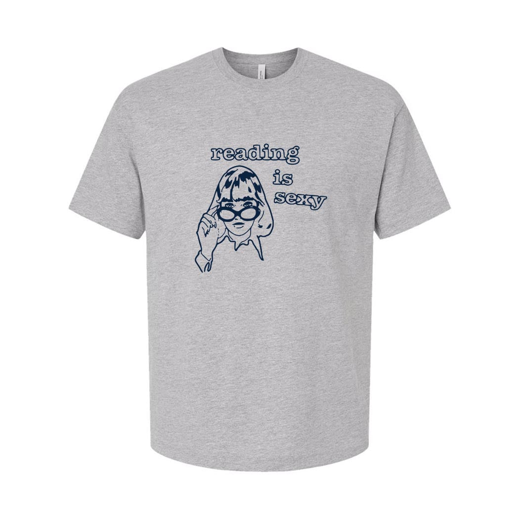Reading Is Sexy ~ Heavyweight Cotton T-Shirt ~ humanKIND