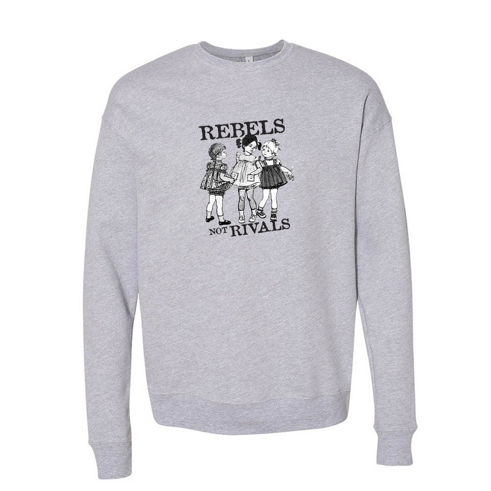 Rebels Not Rivals ~ Drop Shoulder Crewneck Sweatshirt ~ humanKIND
