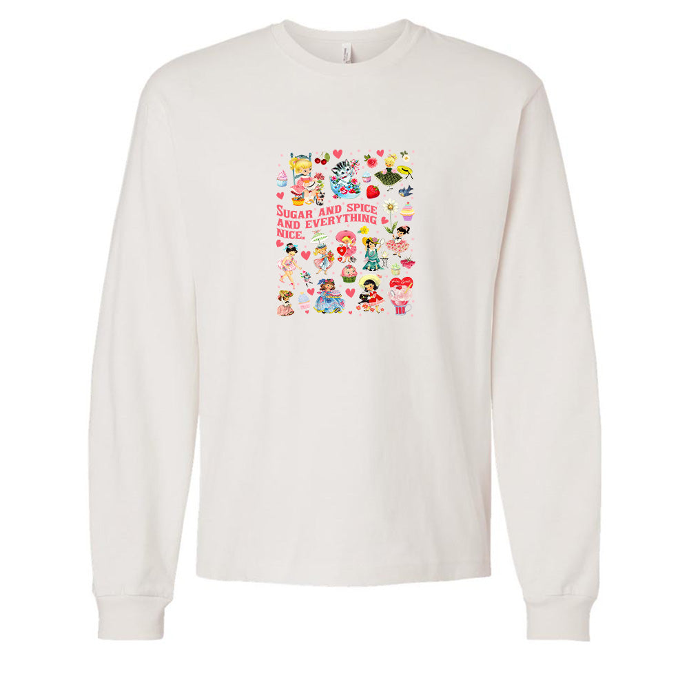 Sugar and Spice and Everything Nice ~ Jersey Long Sleeve T-Shirt ~humanKIND