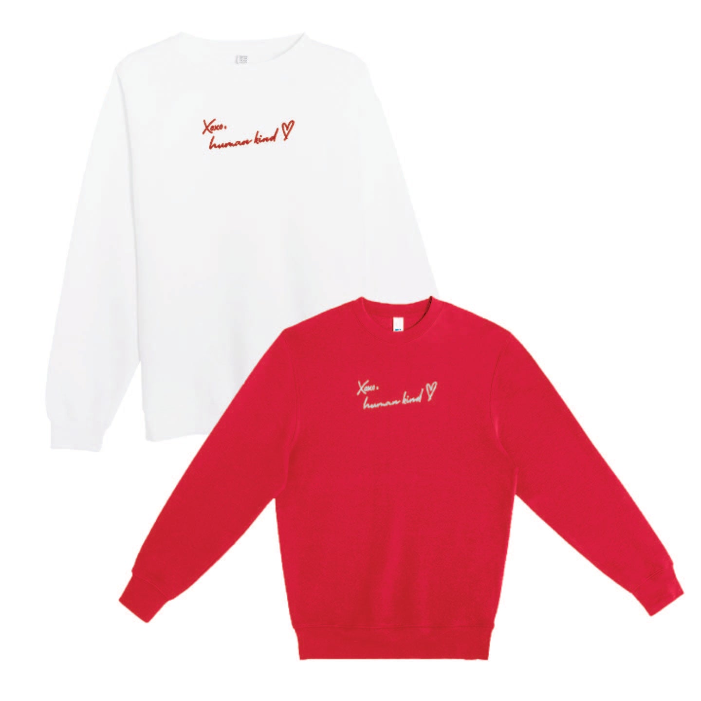 Xoxo ~ Crewneck Sweatshirt ~ humanKIND