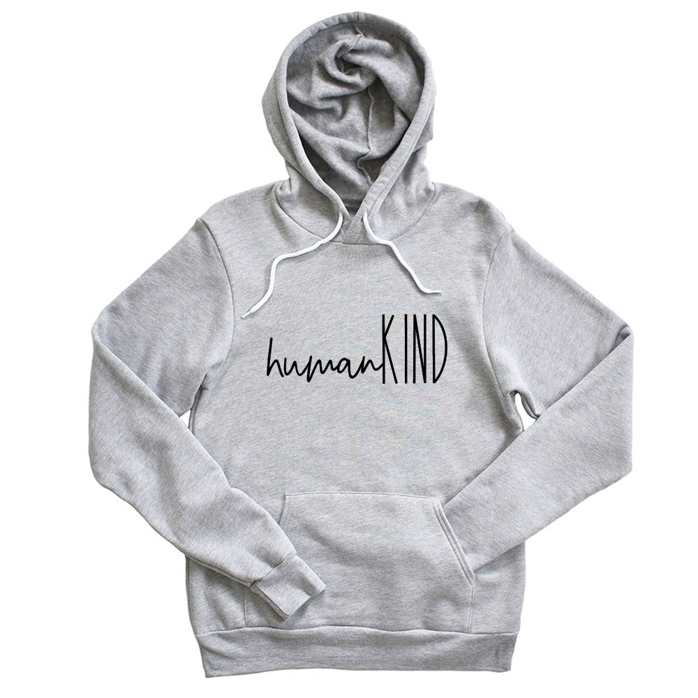 humanKIND Logo ~ Youth Sponge Fleece Hoodie ~ humanKIND