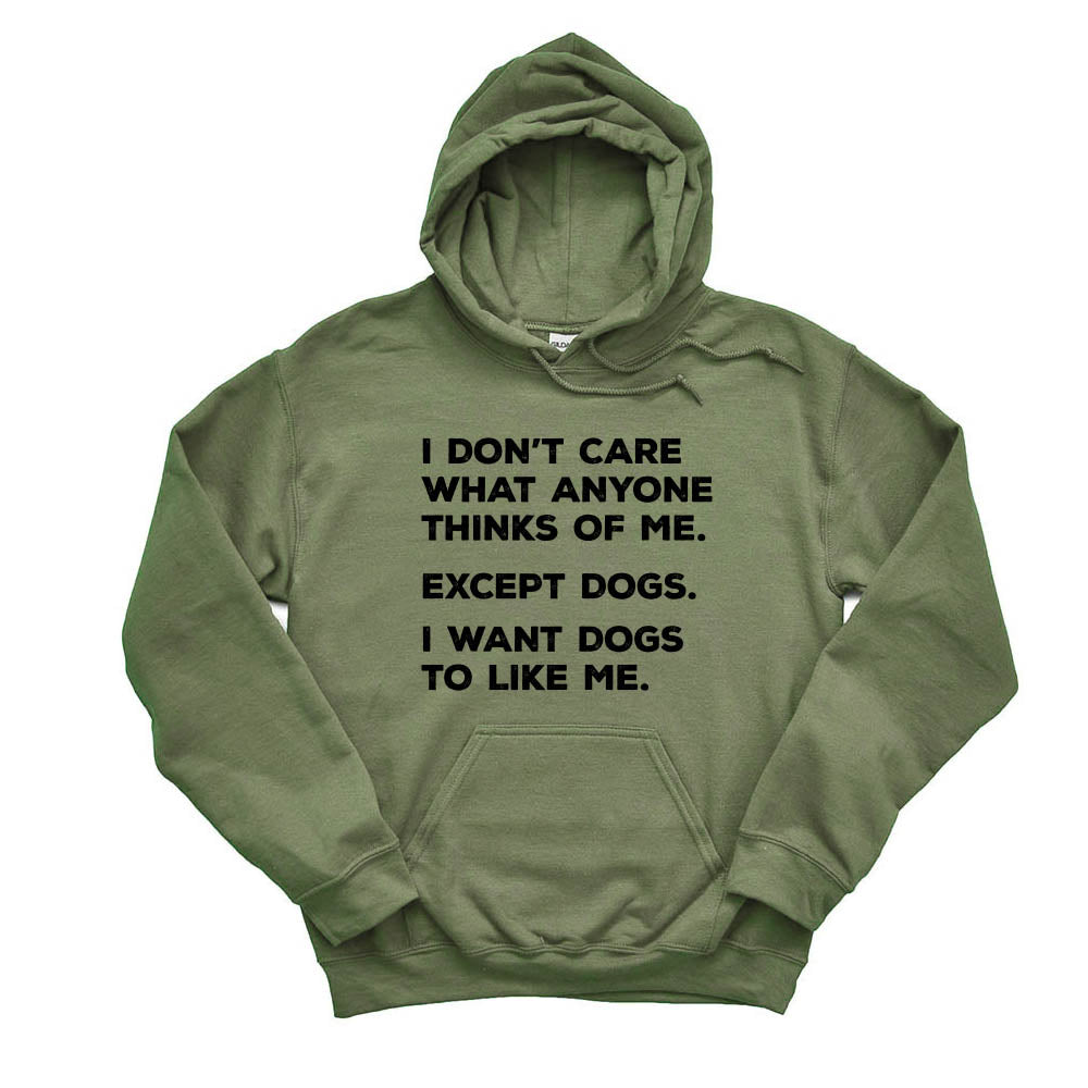 I Want Dogs to Like Me ~ Youth Hoodie ~ humanKIND