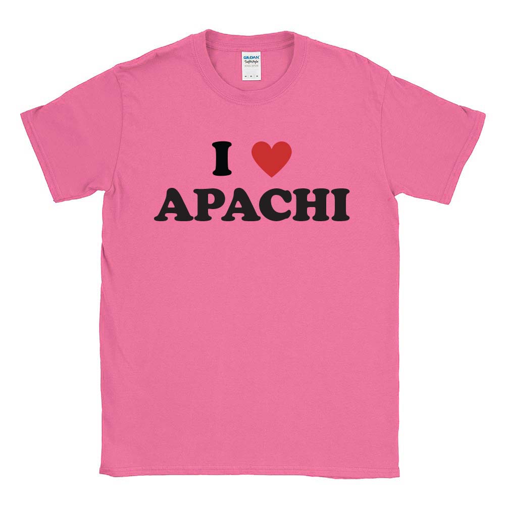 I HEART APACHI DRYBLEND TEE ~ APACHI DAY CAMP ~ youth ~ classic unisex fit
