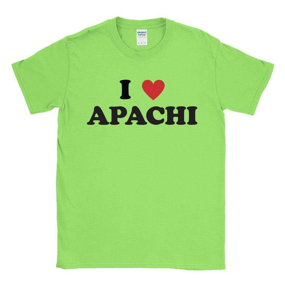 I HEART APACHI DRYBLEND TEE ~ APACHI DAY CAMP ~ youth ~ classic unisex fit