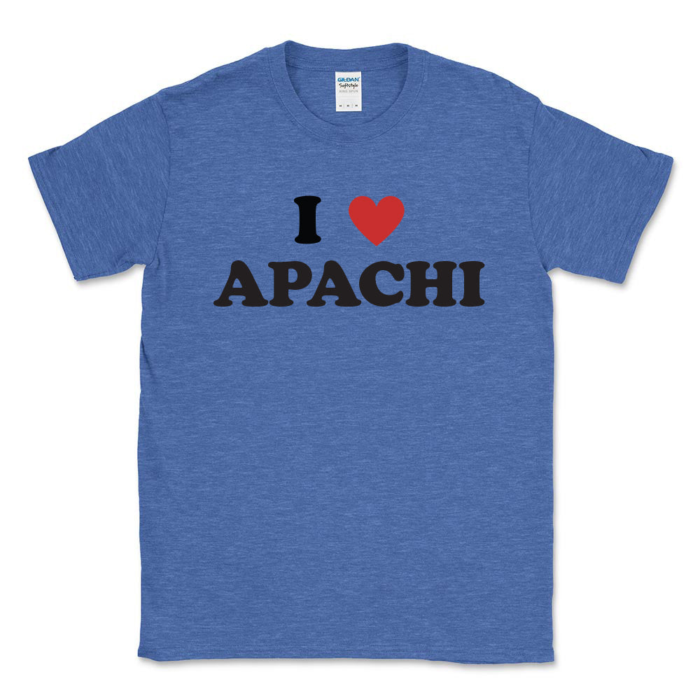 I HEART APACHI DRYBLEND TEE ~ APACHI DAY CAMP ~ youth ~ classic unisex fit