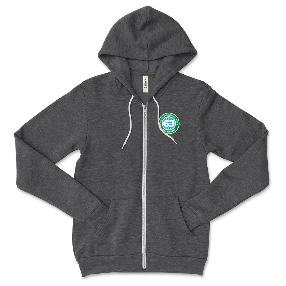 Logo ~ Fleece Zip Hoodie ~ East Maine School District 63