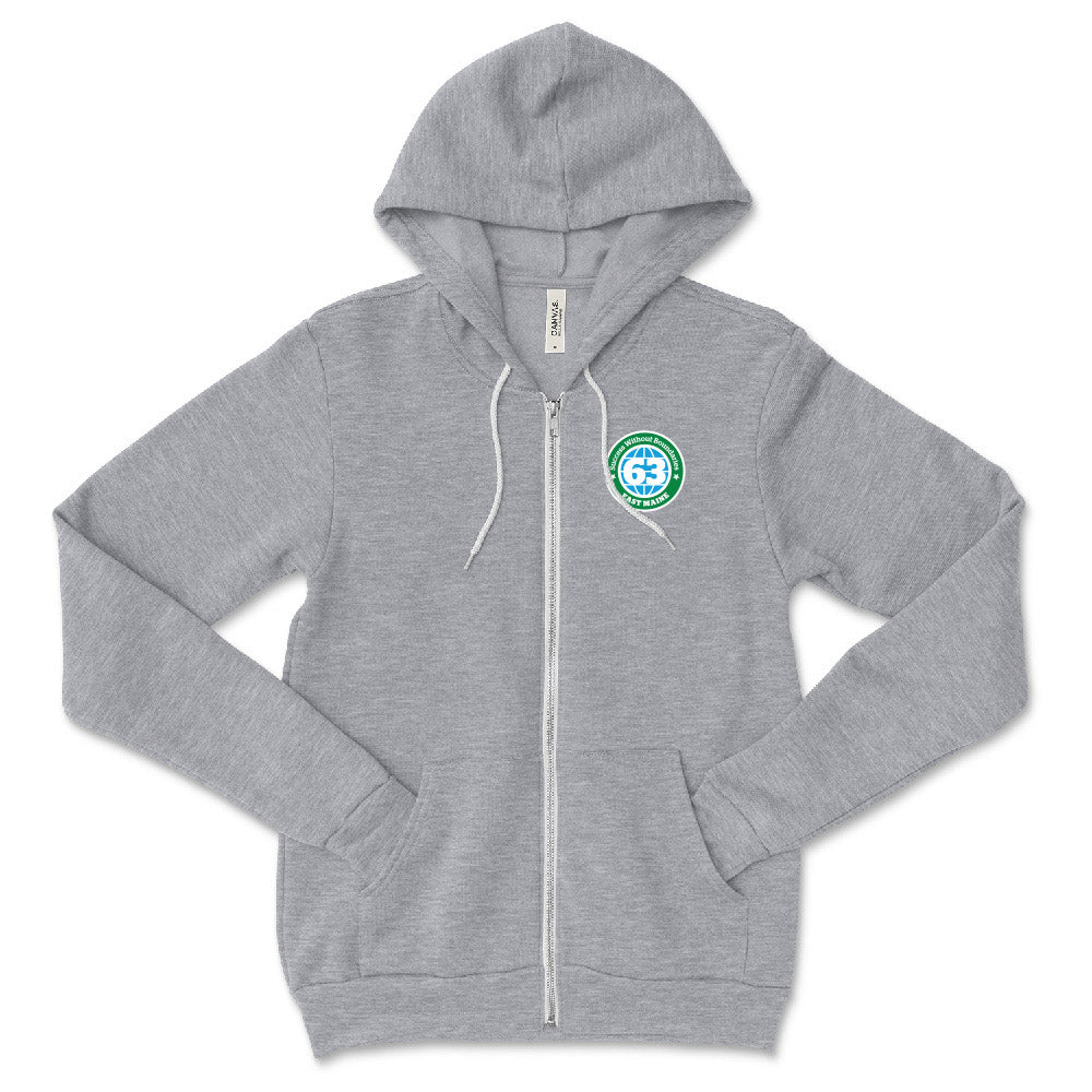 Logo ~ Fleece Zip Hoodie ~ East Maine School District 63