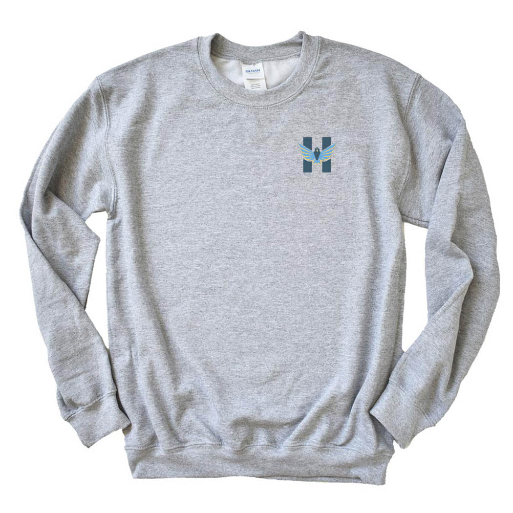 Logo H ~ Crewneck Sweatshirt ~ Highcrest Middle School