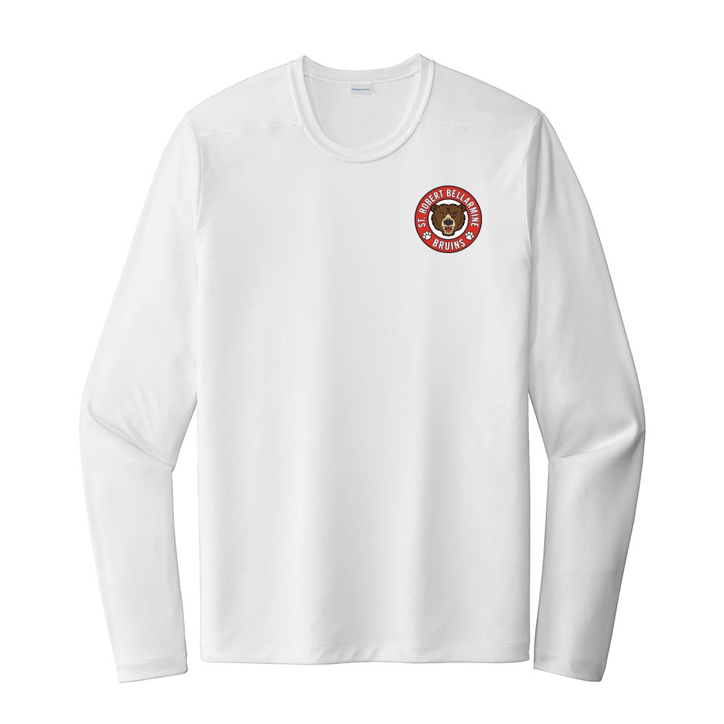 Logo Badge ~ Long Sleeve Performance Tee ~ St. Robert Bellarmine Academy