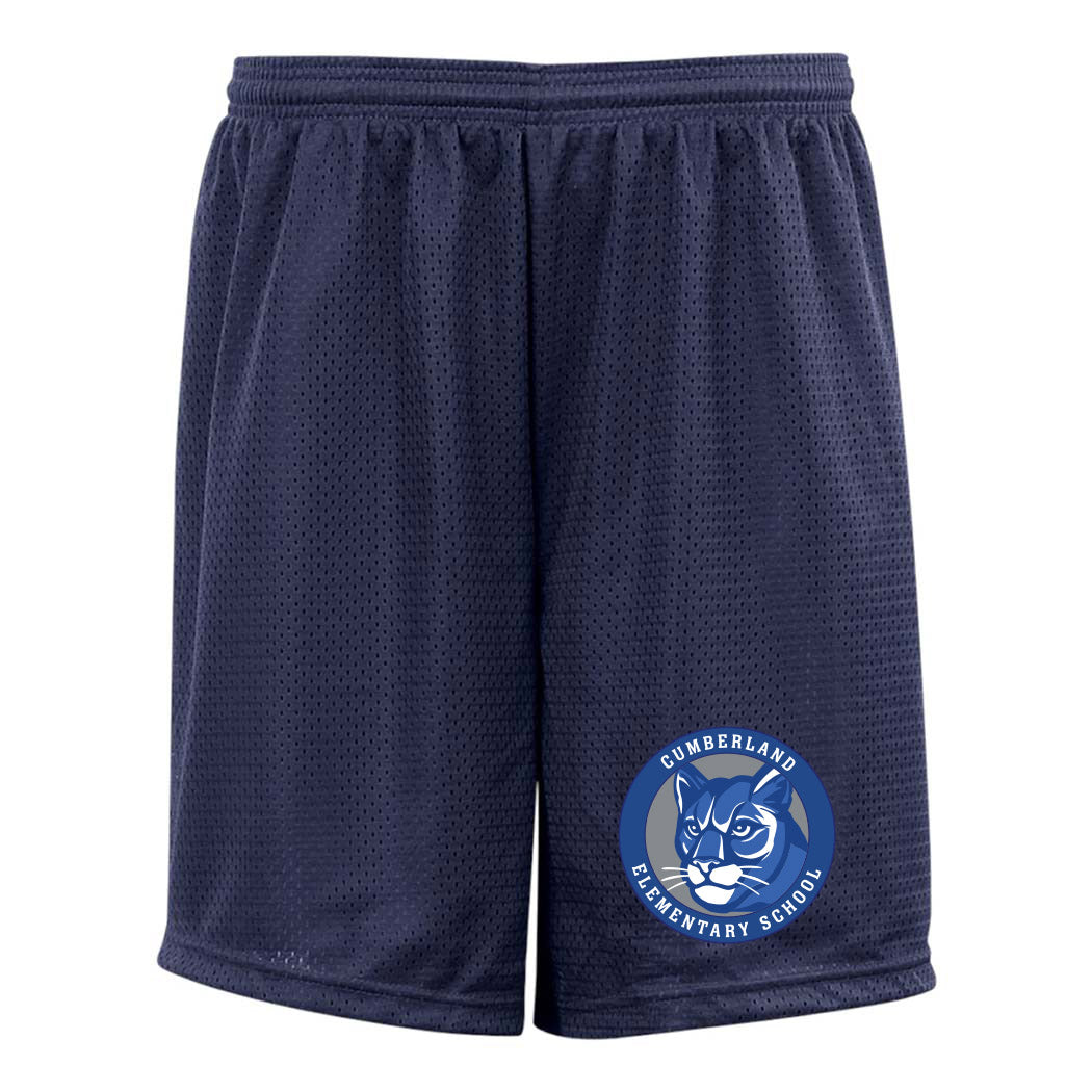 Logo Badge ~ Mesh Shorts ~ Cumberland Elementary School