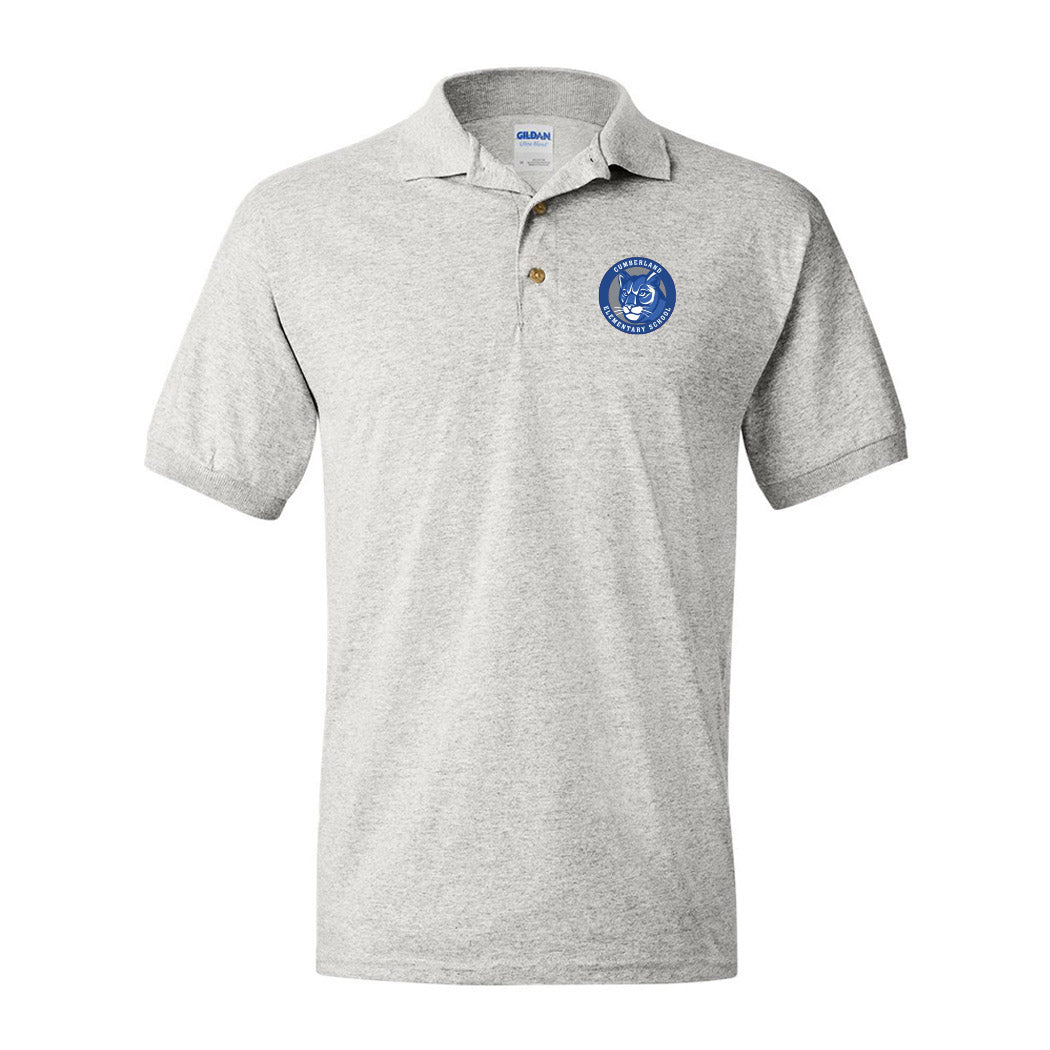 Logo Badge ~ 50/50 Polo ~ Cumberland Elementary School
