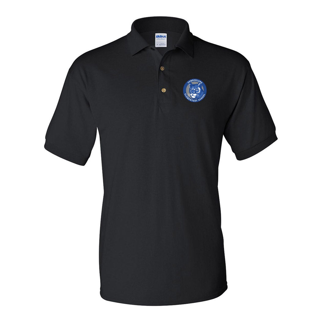 Logo Badge ~ 50/50 Polo ~ Cumberland Elementary School