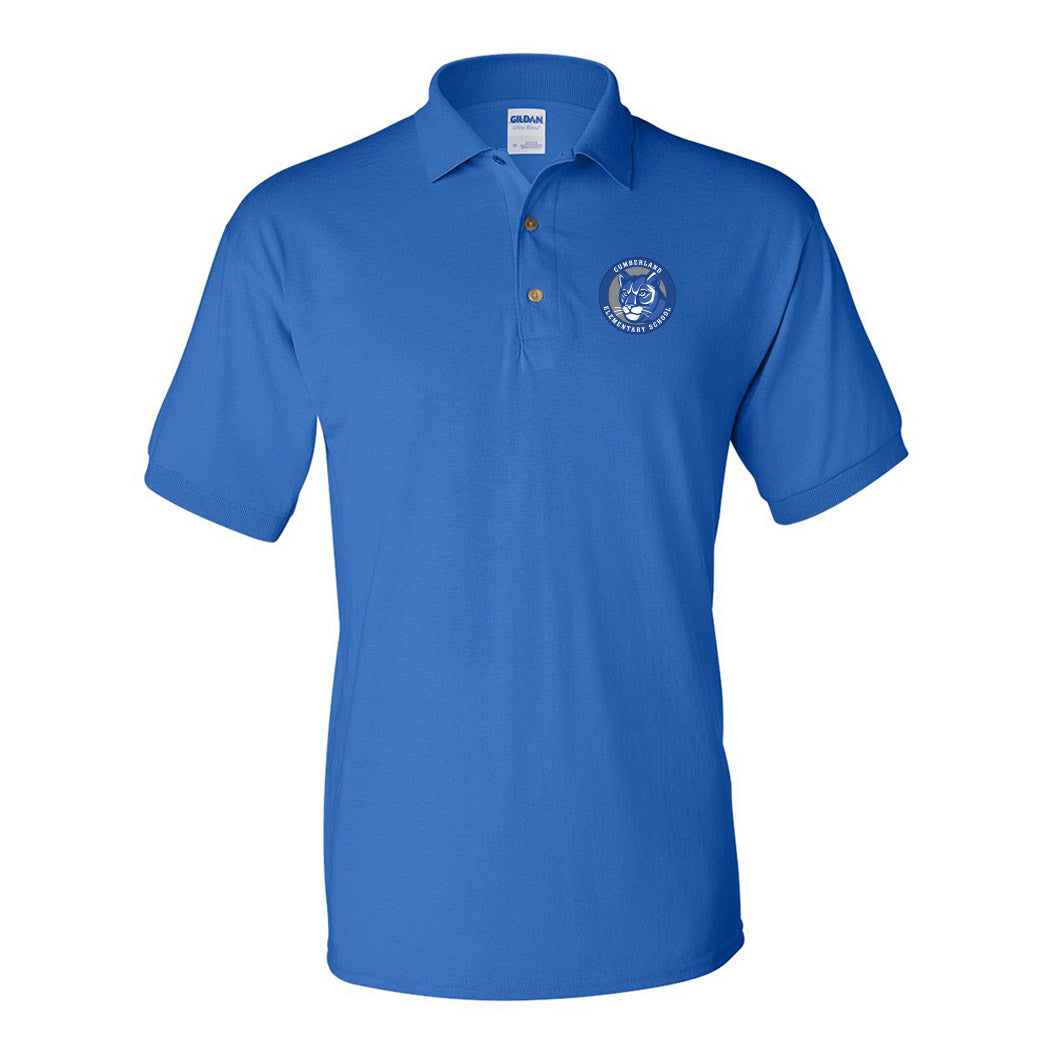Logo Badge ~ 50/50 Polo ~ Cumberland Elementary School