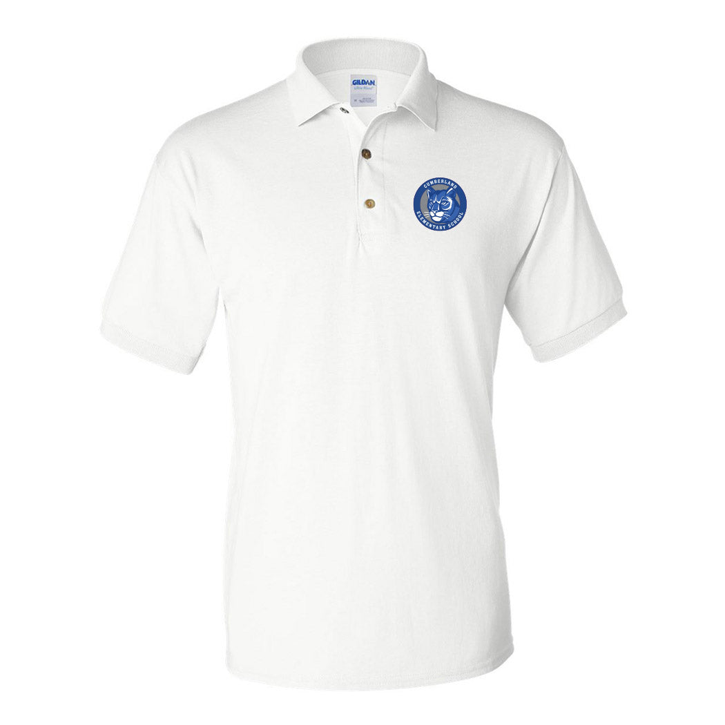 Logo Badge ~ 50/50 Polo ~ Cumberland Elementary School