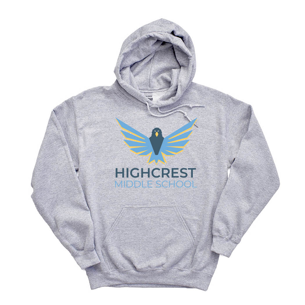 Logo Highcrest Hawks ~ Hoodie ~ Highcrest Middle School