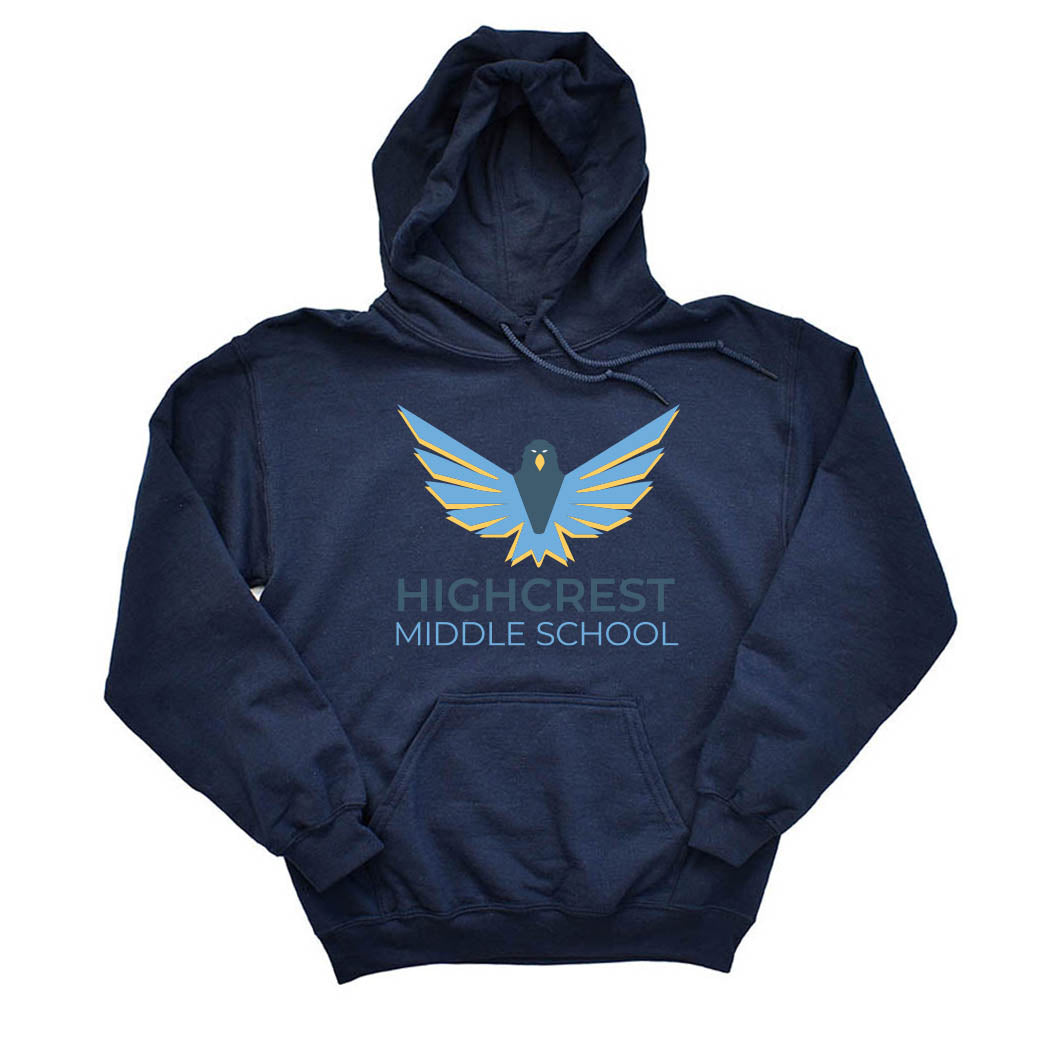 Logo Highcrest Hawks ~ Hoodie ~ Highcrest Middle School