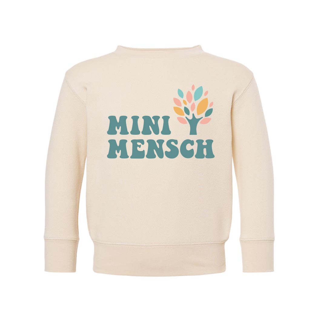 Mini Mensch ~ Toddler Crewneck Sweatshirt ~ Gan Montessori