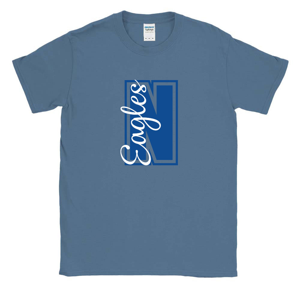 Collegiate Eagles Cotton ~ Cotton T-Shirt ~ Nelson Elementary School