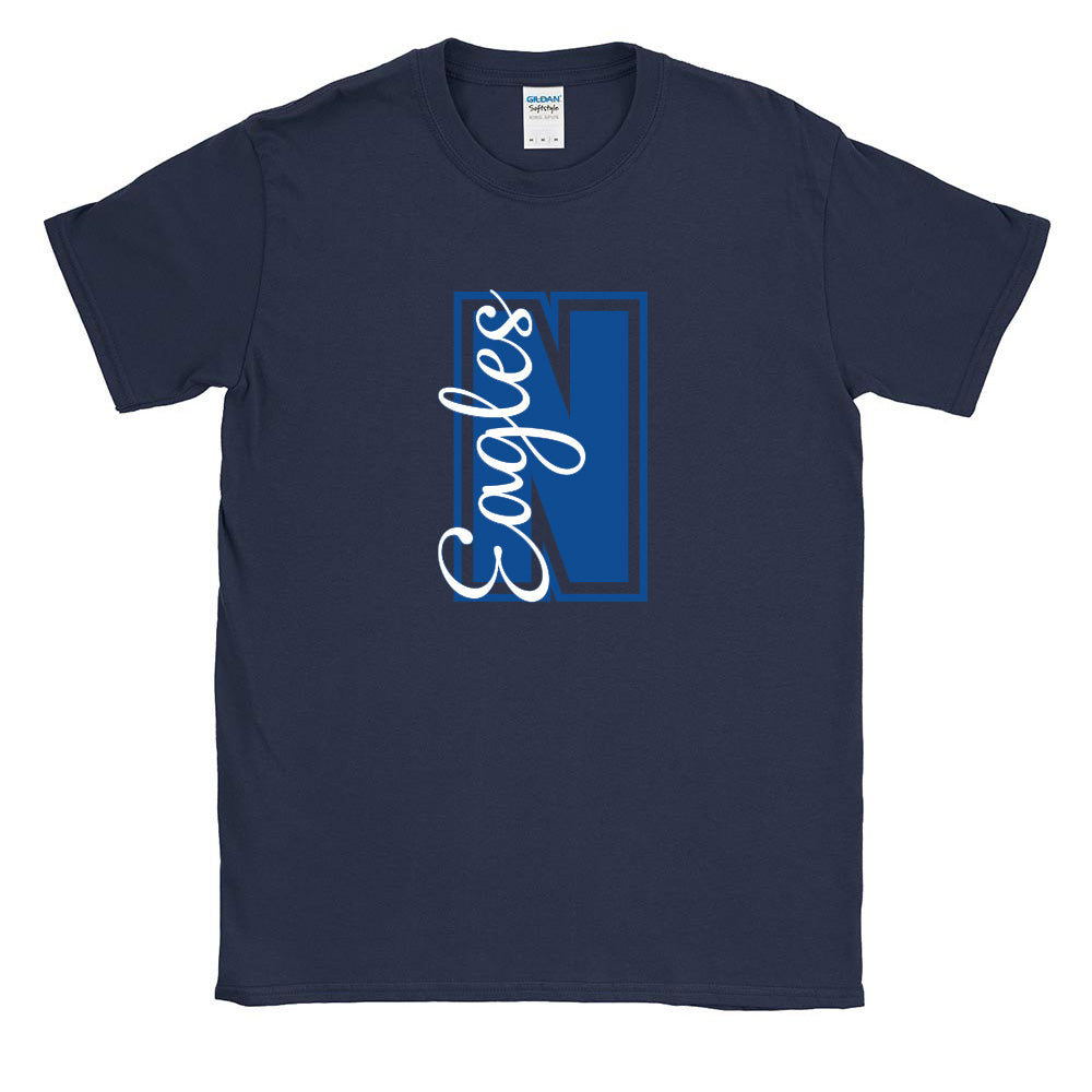 Collegiate Eagles Cotton ~ Cotton T-Shirt ~ Nelson Elementary School