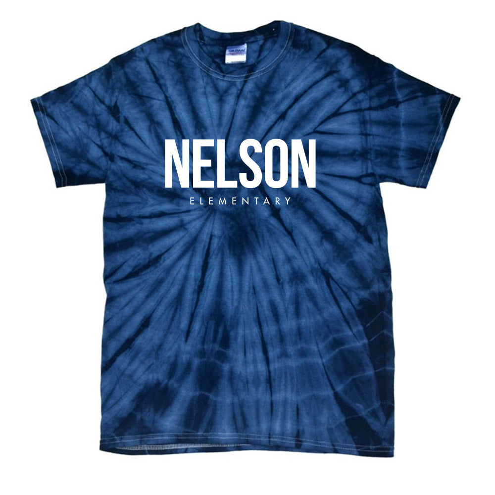 Modern ~ Tie Dye T-Shirt ~ Nelson Elementary School