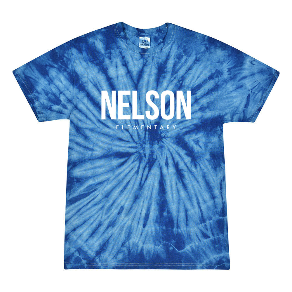 Modern ~ Tie Dye T-Shirt ~ Nelson Elementary School