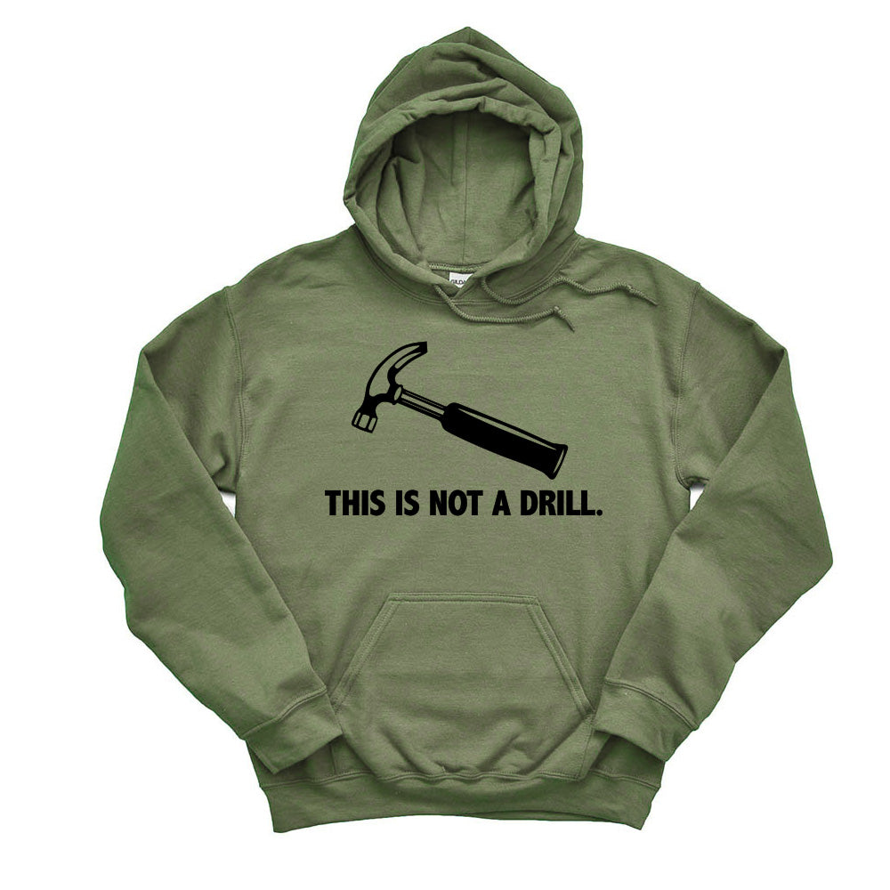 This is Not a Drill ~ Youth Hoodie ~ humanKIND