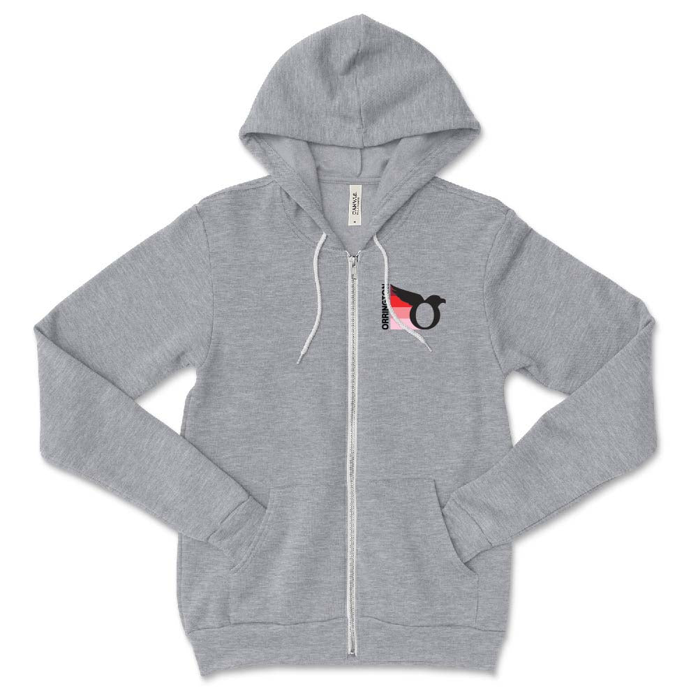 O Nation ~ Zip Hoodie ~ Orrington Elementary School