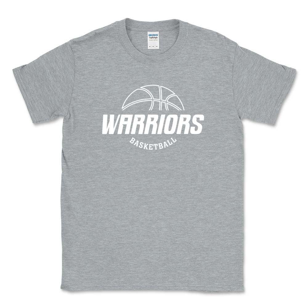 Warriors Basketball ~ Cotton T-Shirt ~ OLPH Basketball