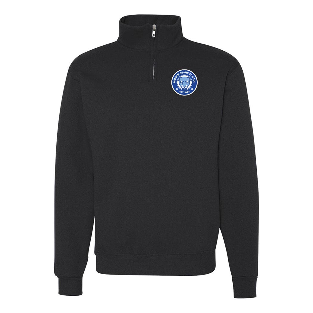 Panthers Badge ~ Quarter-Zip Sweatshirt ~ Joseph Sears School