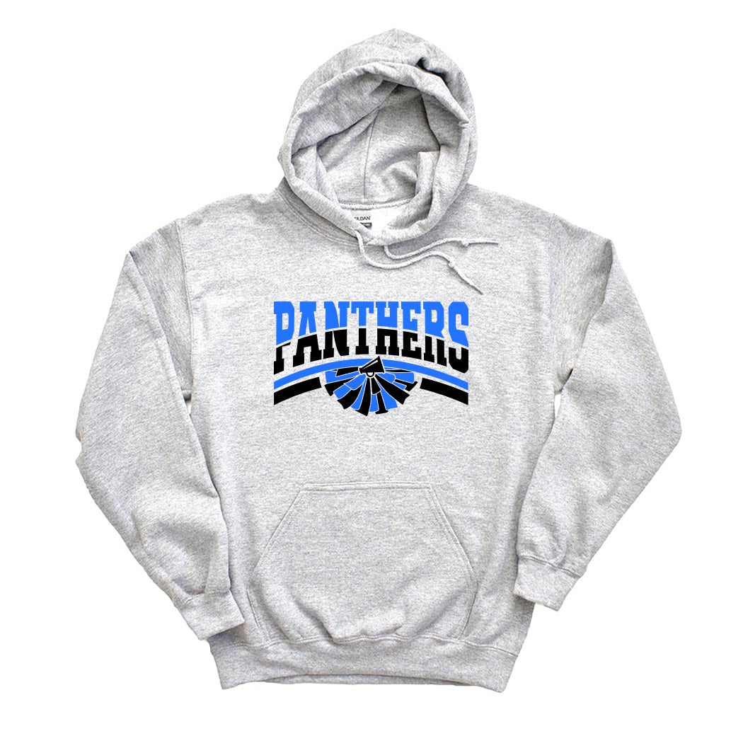 Panthers Varsity Spirit ~ Hoodie ~ East Prairie Cheer-ash