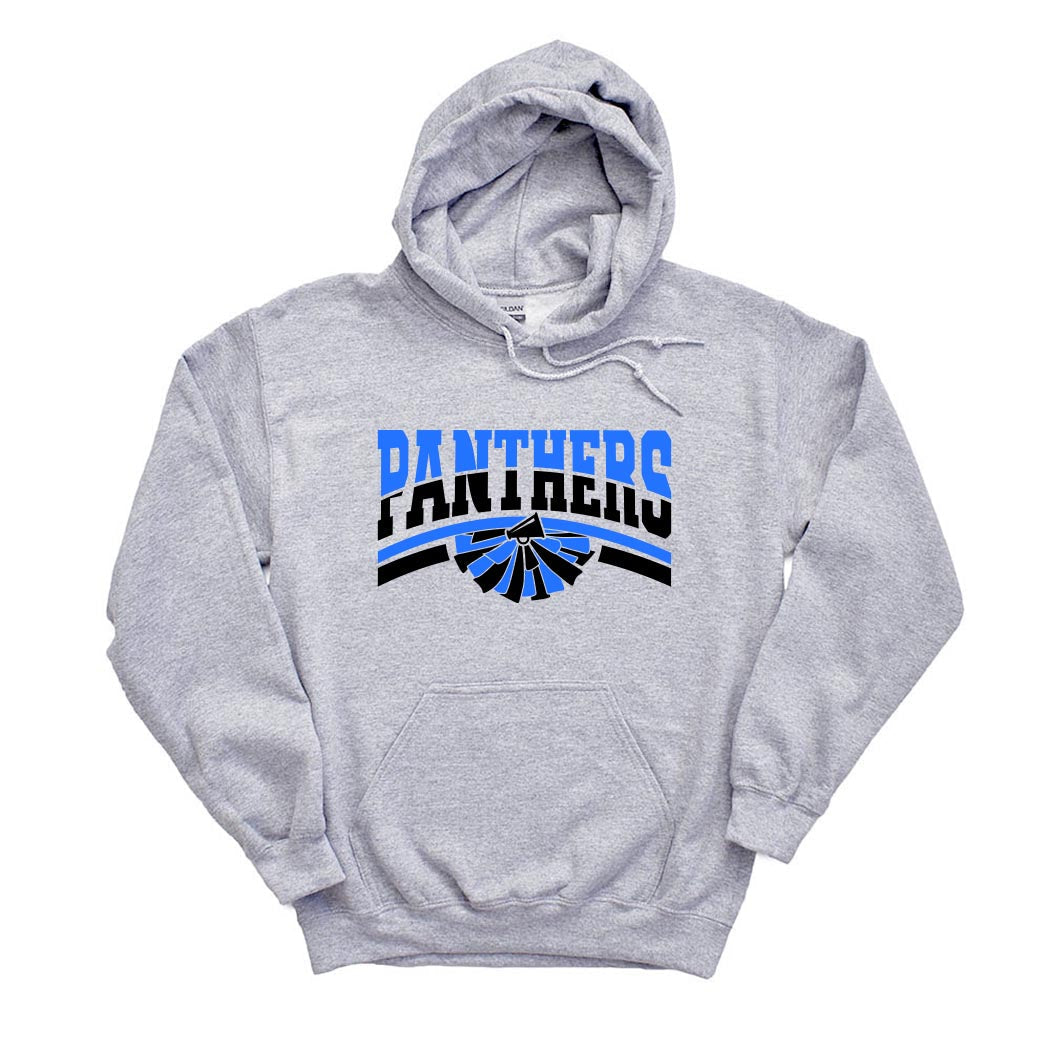 Panthers Varsity Spirit ~ Hoodie ~ East Prairie Cheer-sport grey