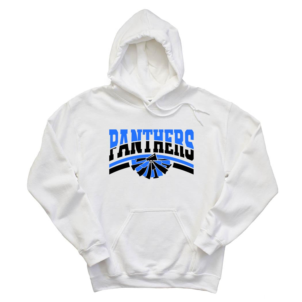 Panthers Varsity Spirit ~ Hoodie ~ East Prairie Cheer-white