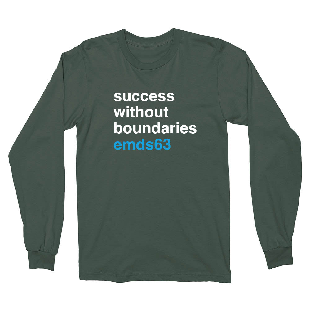 Success Without Boundaries ~ Long Sleeve T-Shirt ~ East Maine School District 63