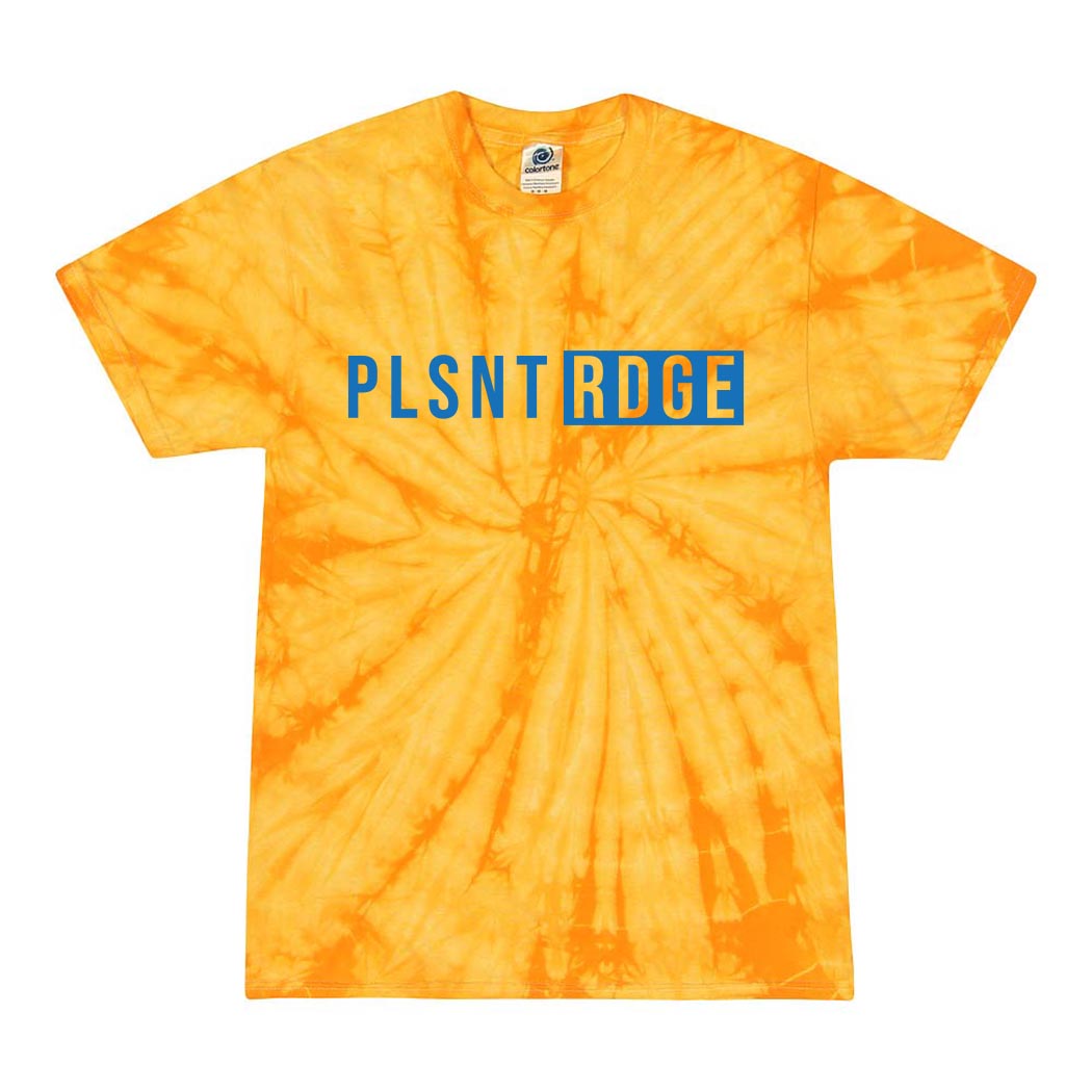 PLSNT RDGE ~ Tie Dye T-Shirt ~ Pleasant Ridge Elementary School