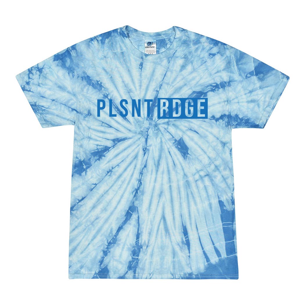 PLSNT RDGE ~ Tie Dye T-Shirt ~ Pleasant Ridge Elementary School