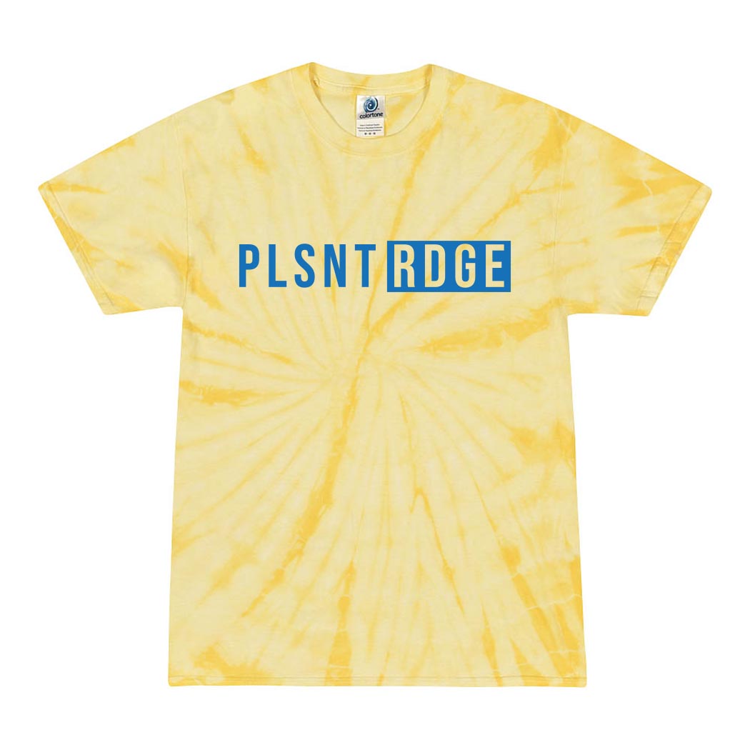 PLSNT RDGE ~ Tie Dye T-Shirt ~ Pleasant Ridge Elementary School