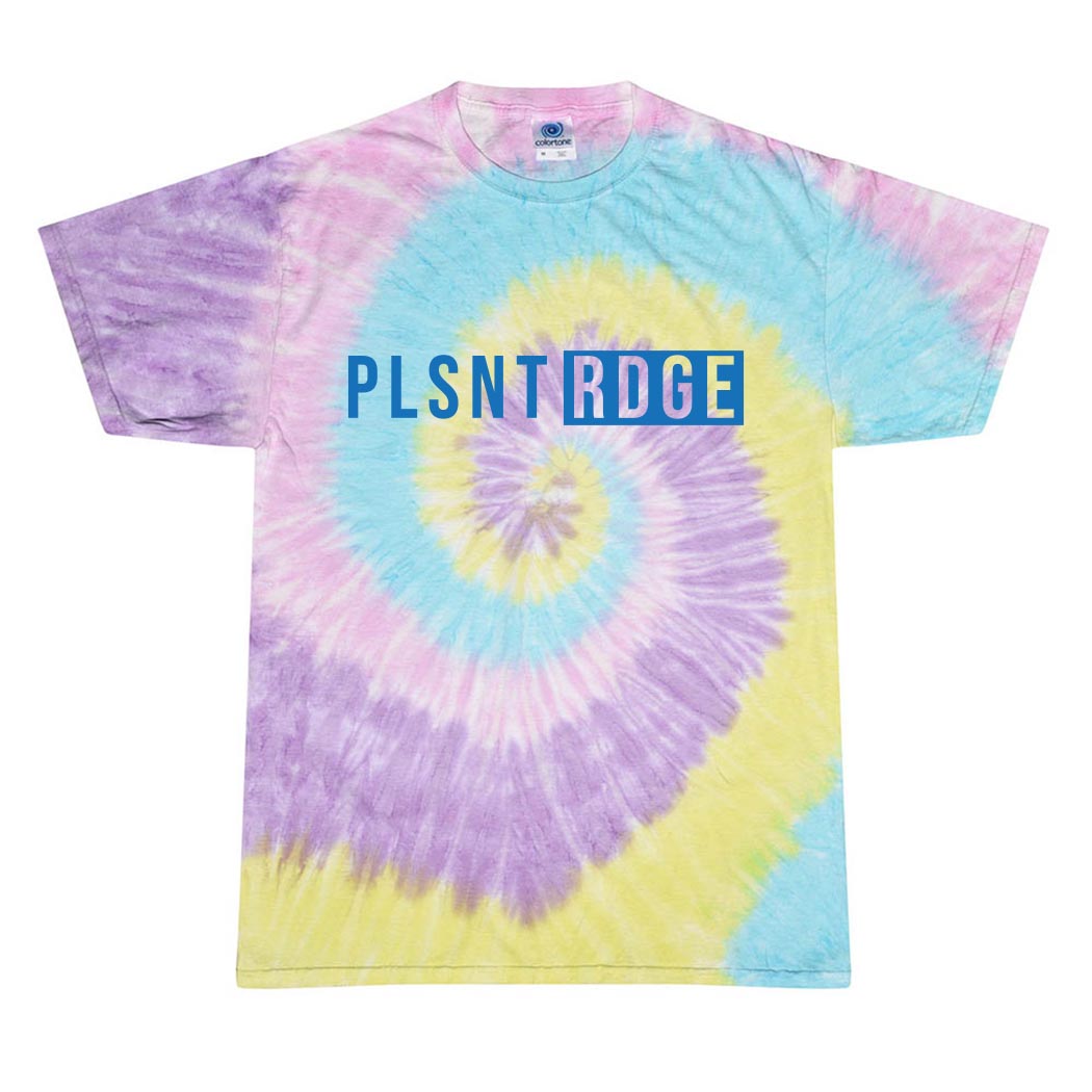 PLSNT RDGE ~ Tie Dye T-Shirt ~ Pleasant Ridge Elementary School