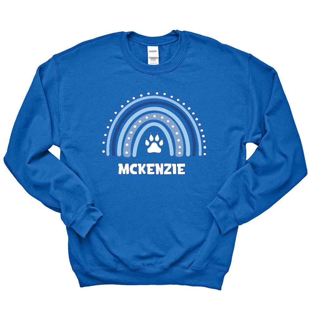 RAINBOW SWEATSHIRT ~ MCKENZIE ELEMENTARY ~ youth & adult ~ classic unisex fit