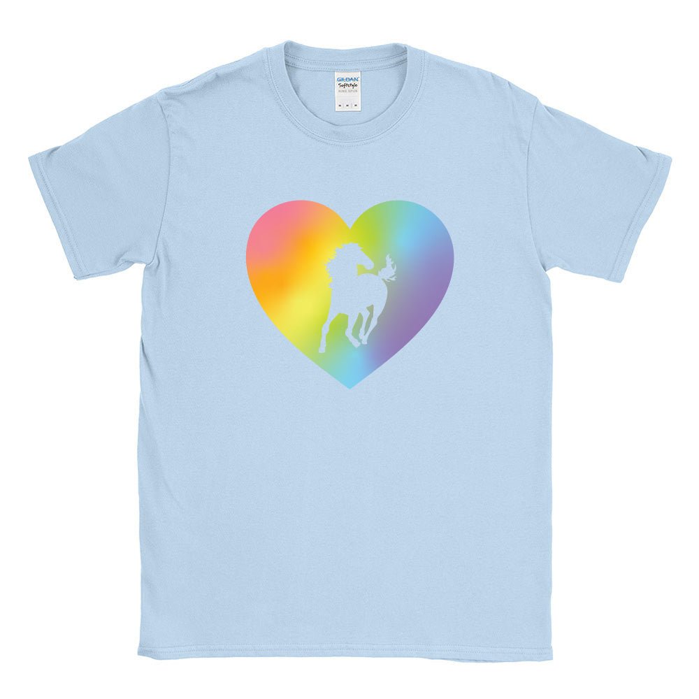 Mustang Love ~ Cotton T-Shirt ~ Romona Elementary School